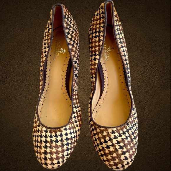 BROOKS BROTHERS HOUNDSTOOTH PLATFORM PUMPS - Picture 2 of 5